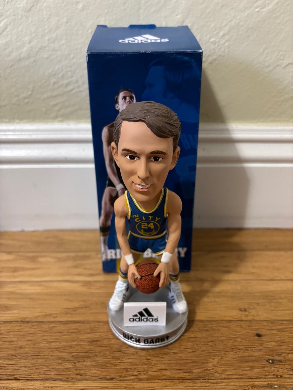 2015 Golden State Warriors Rick Barry Bobblehead